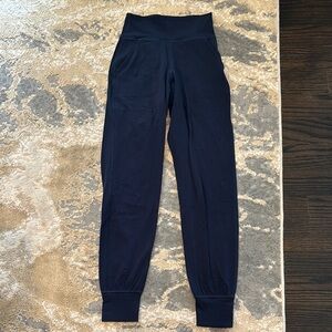 Lululemon Navy High-Waisted Joggers
